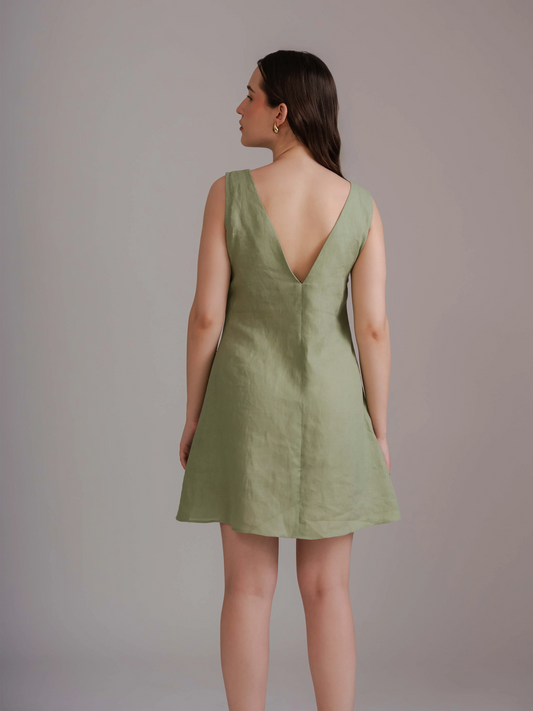 Ever Green Beaded Dress