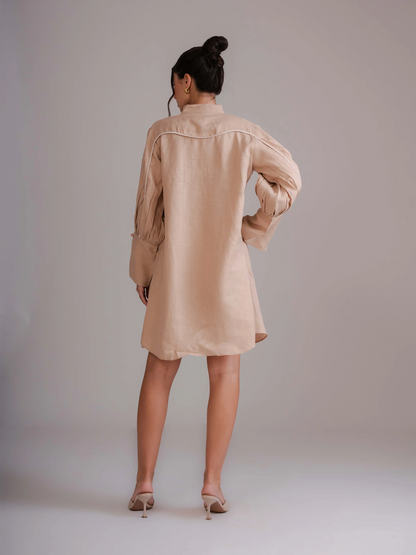 Boho Knot Short Dress