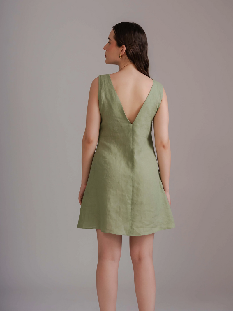 Ever Green Beaded Dress