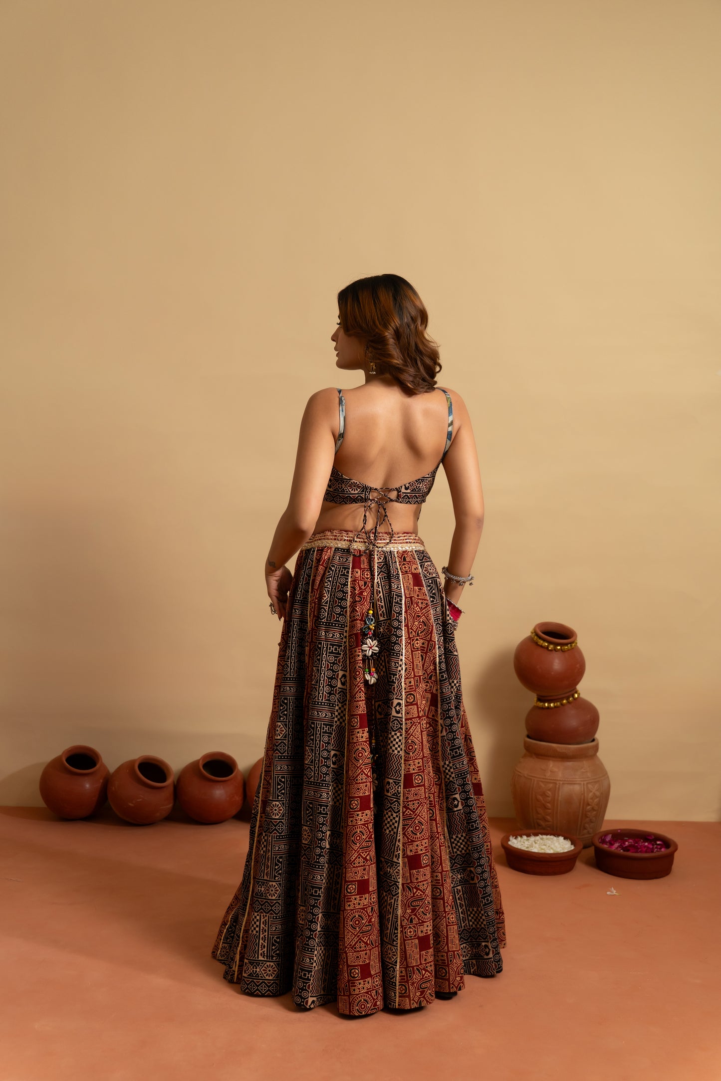 Heritage Print Navratri Chaniya Choli